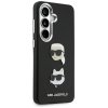 Etui Karl Lagerfeld Saffiano Double      Heads Metal do Samsung Galaxy S26 czarny
